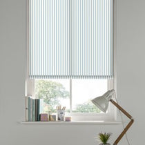 Party Stripe Chambray Roller Blinds